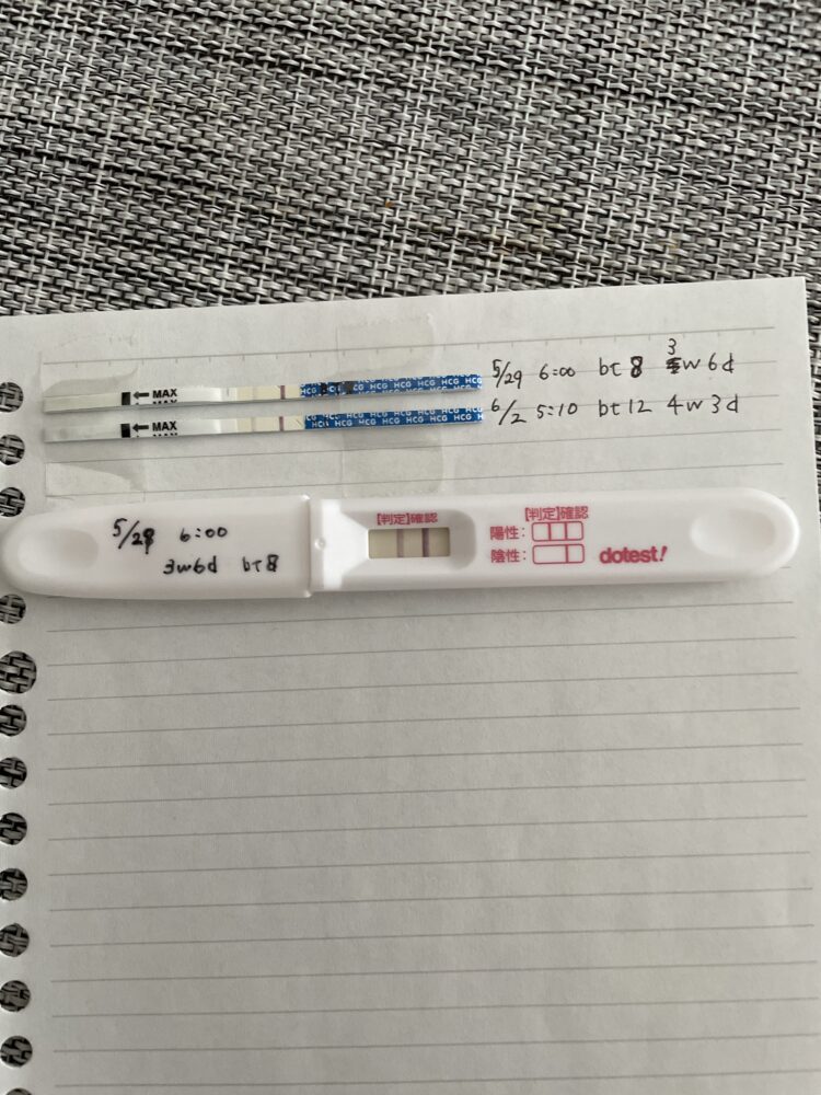 ラッキーテスト妊娠検査薬 濃くならない こうのとり検査薬 Net